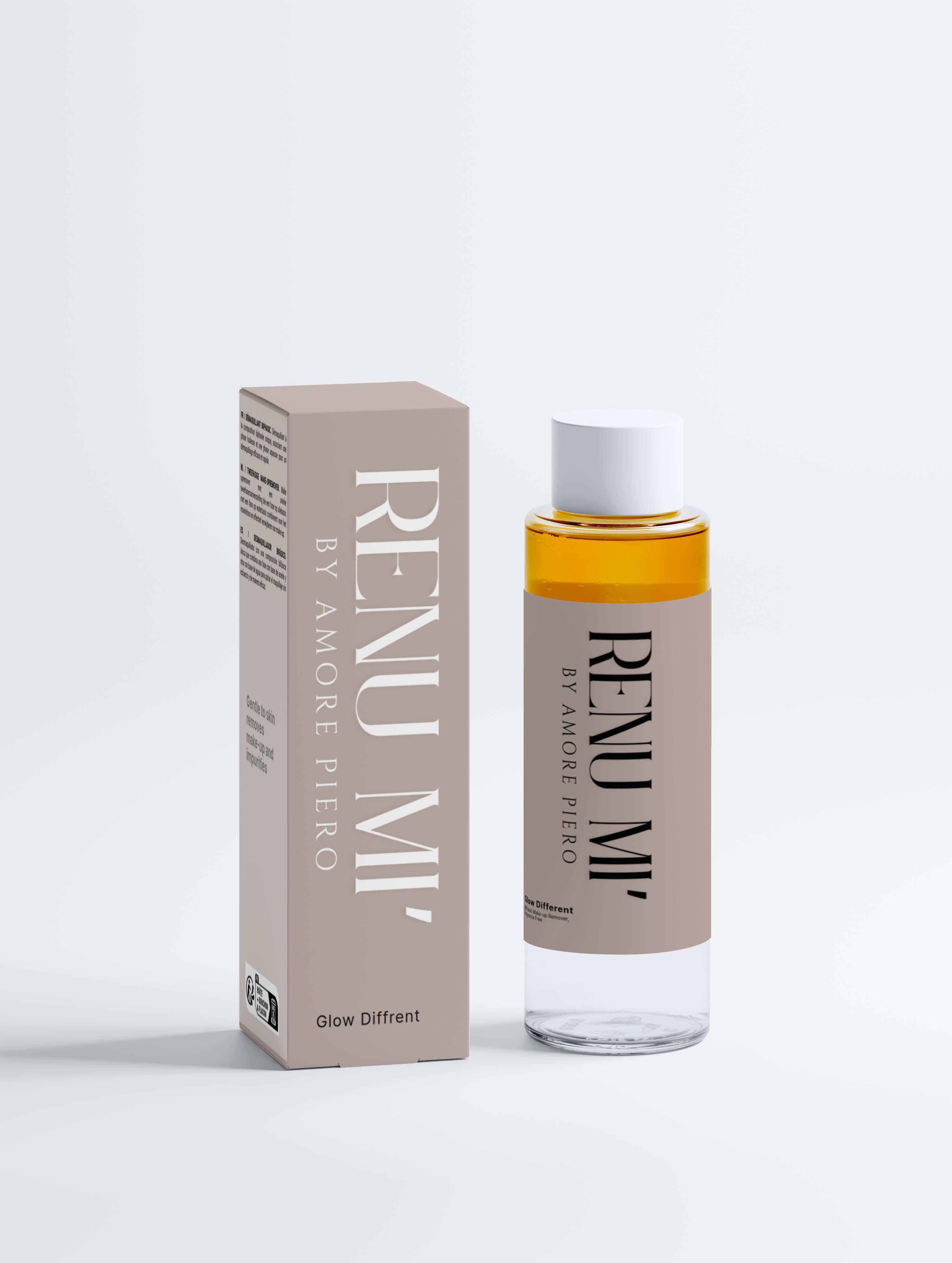 "Glow Different"-BiPhasic Make-up Remover, Fragrance Free
