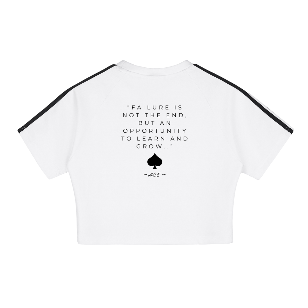 Taped Cooling Performance Crop Top