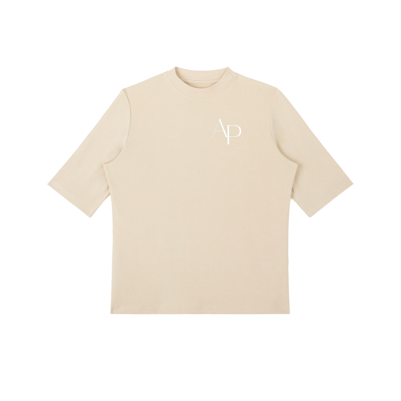 Essential Mock Neck Short Sleeve T-Shirt