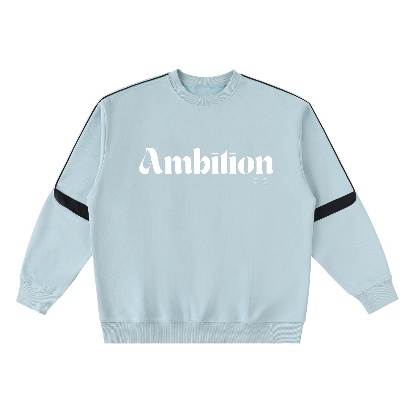 Ambition Oversized Crewneck Taped Sweatshirt 24