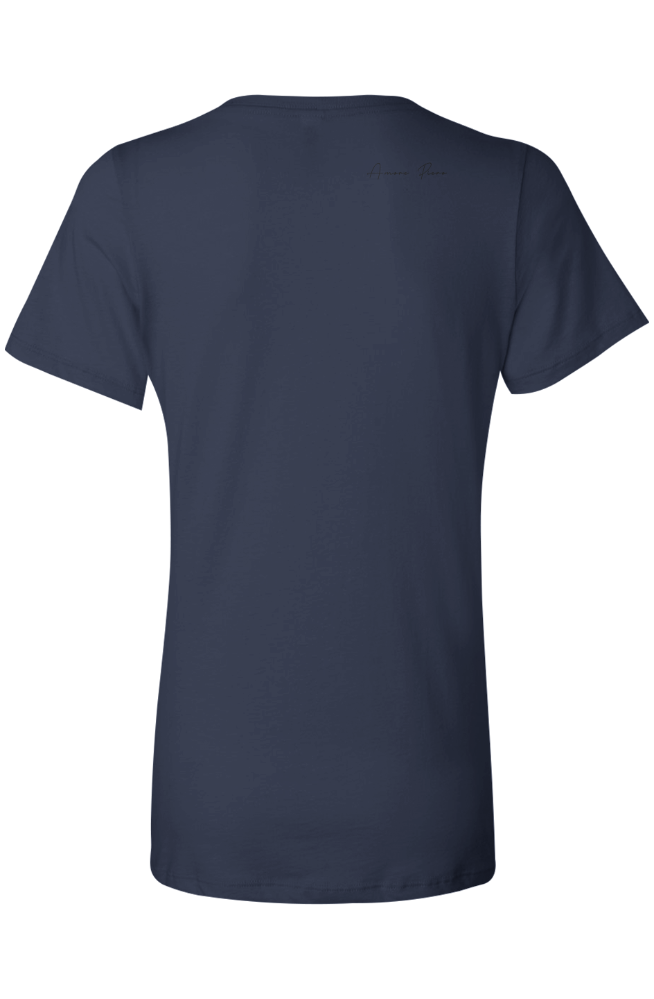 Amore Casual V-Neck Tee bl