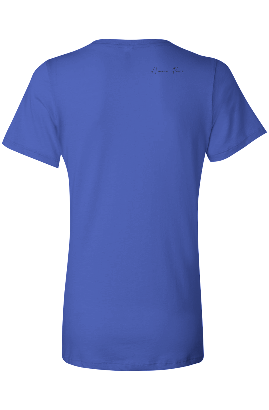 Amore Casual V-Neck Tee bl