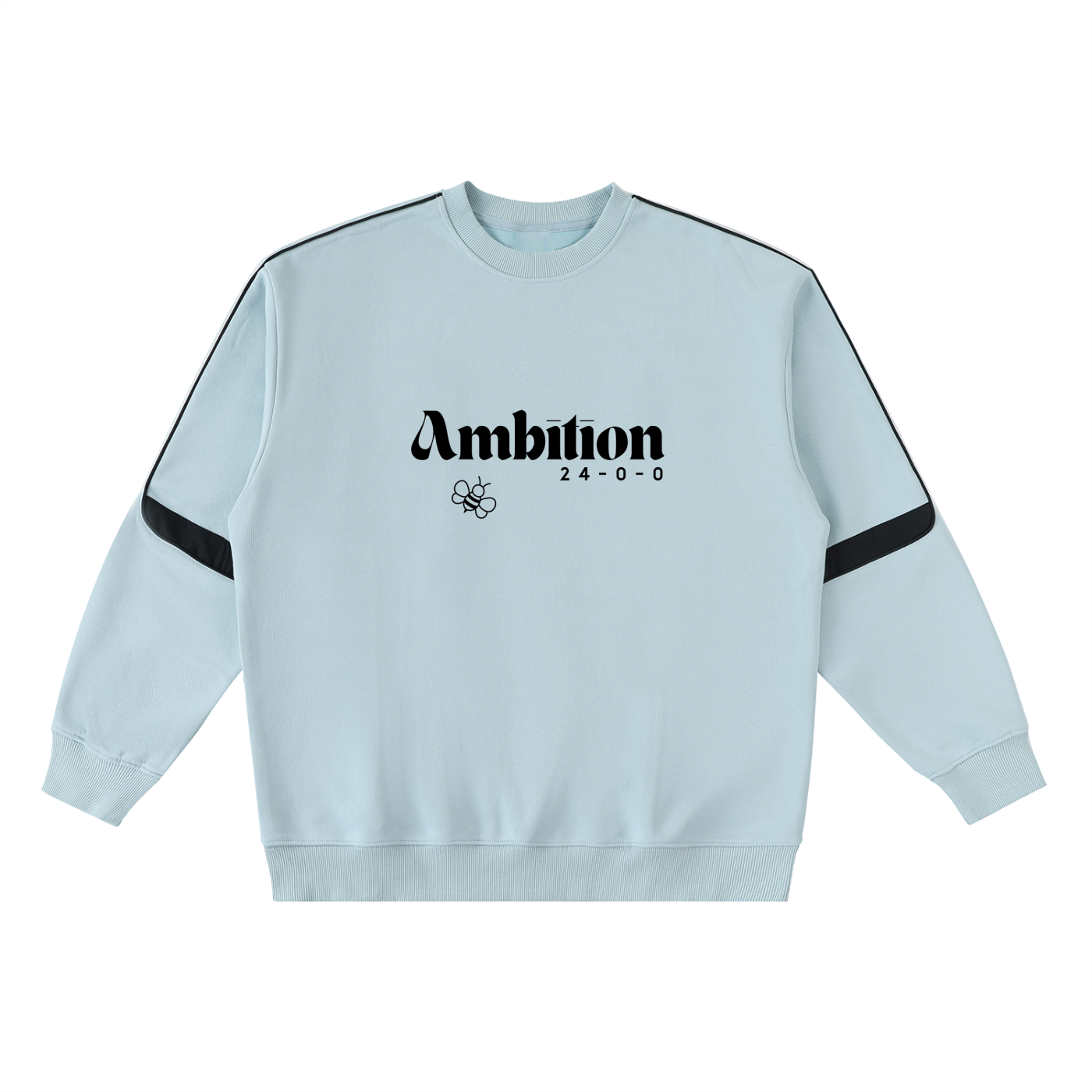 Oversized Crewneck Taped Sweatshirt