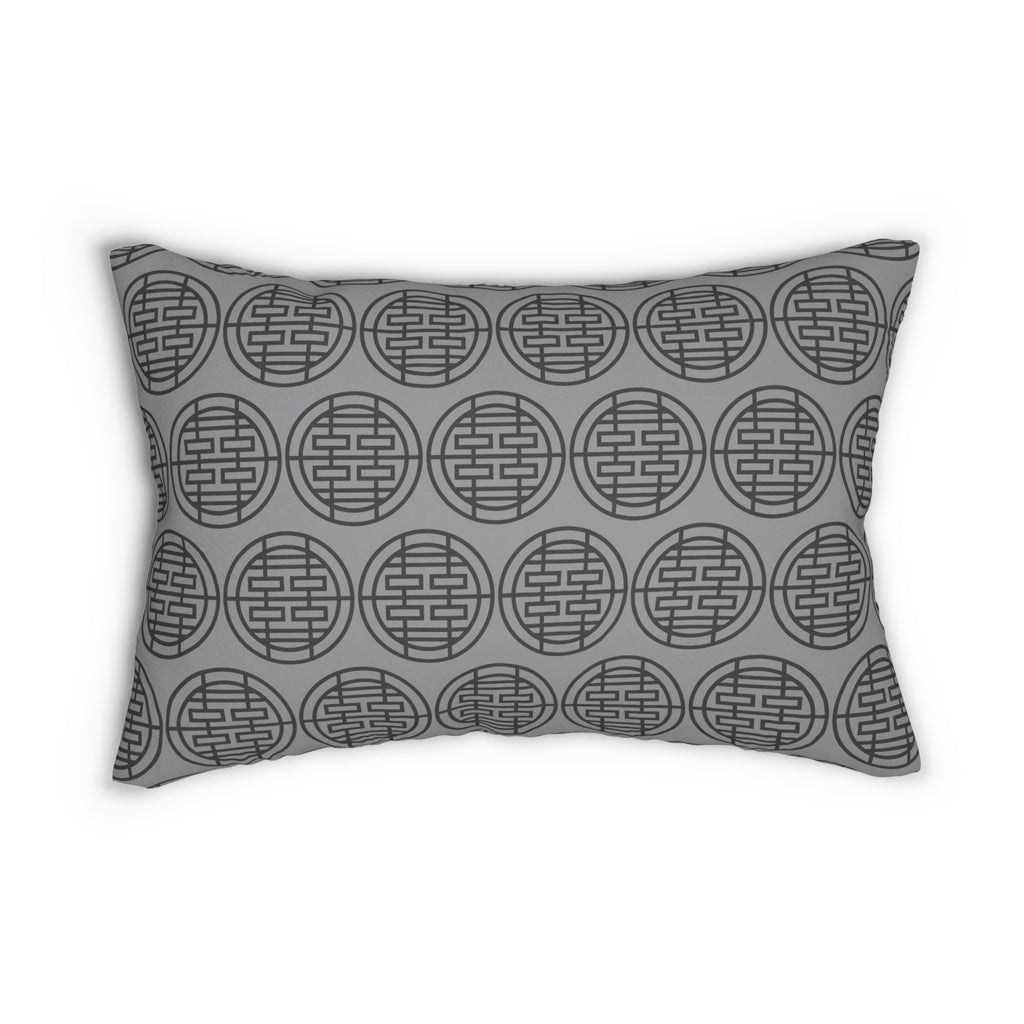 AP Spun Polyester Lumbar Pillow Decor