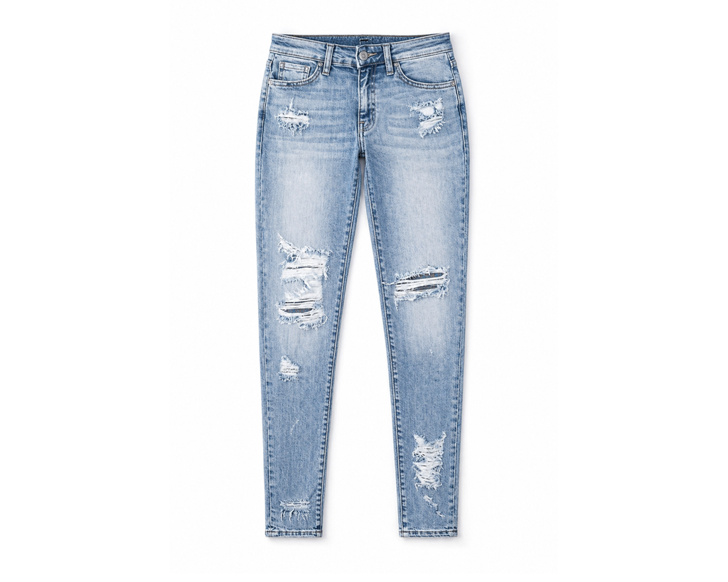 Distressed Skinny Jeans