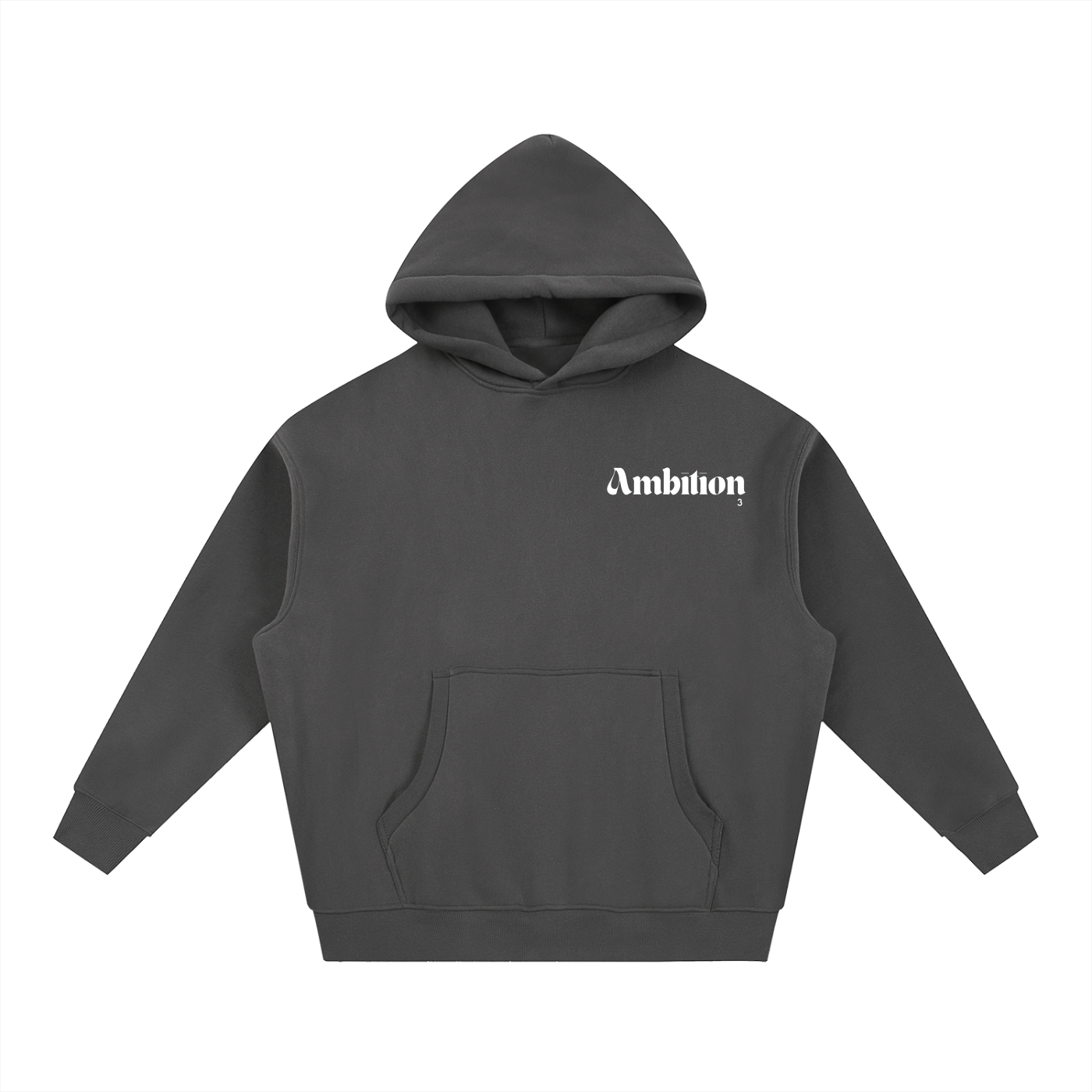 Oversized Cropped Hoodie