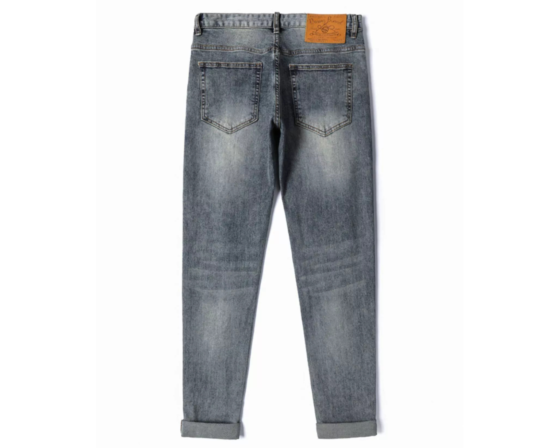 Distressed Slim Fit Jeans