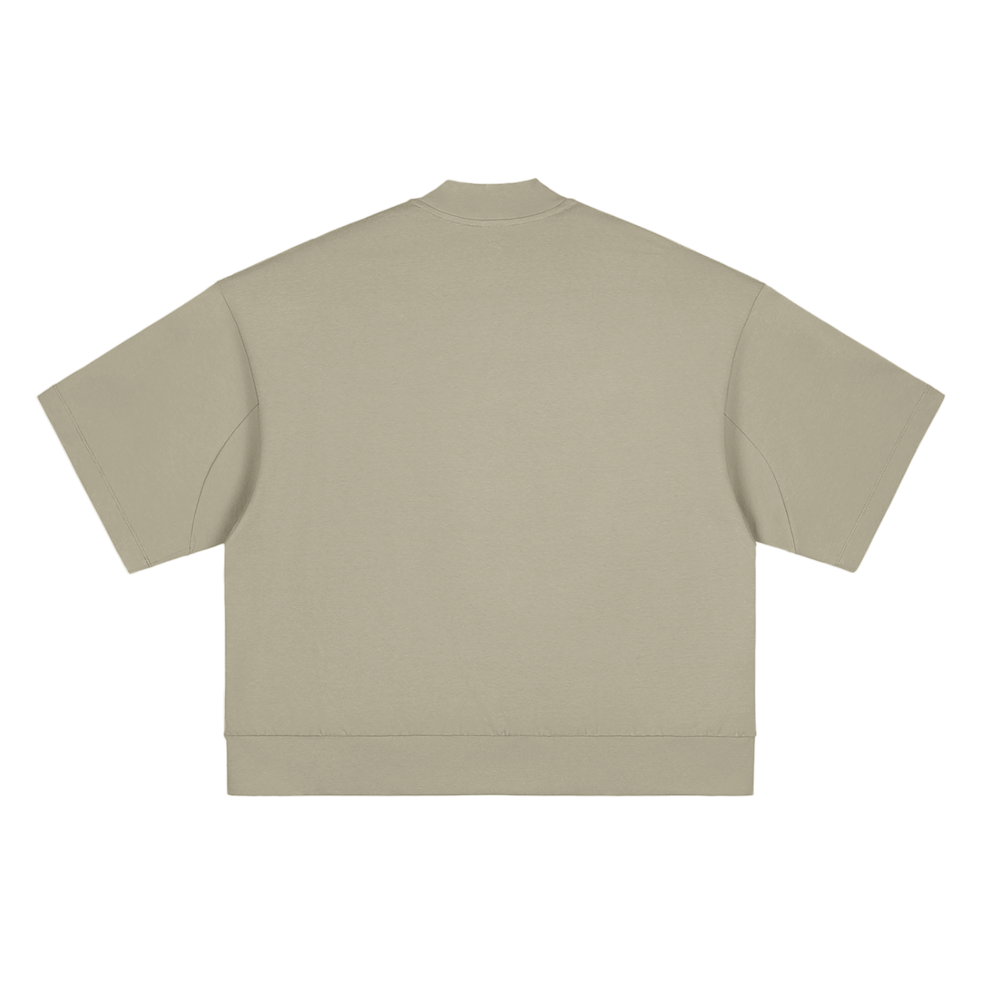 Amore Heavyweight Oversized Mock Neck T-shirt