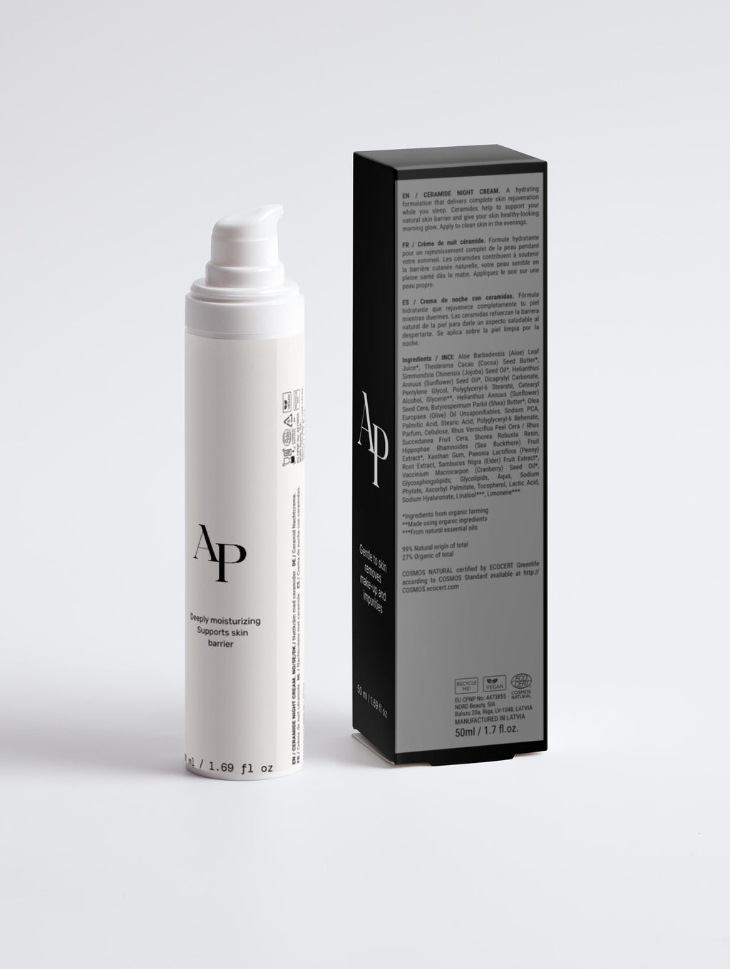"Amber Veil"- Ceramide Barrier Night Cream