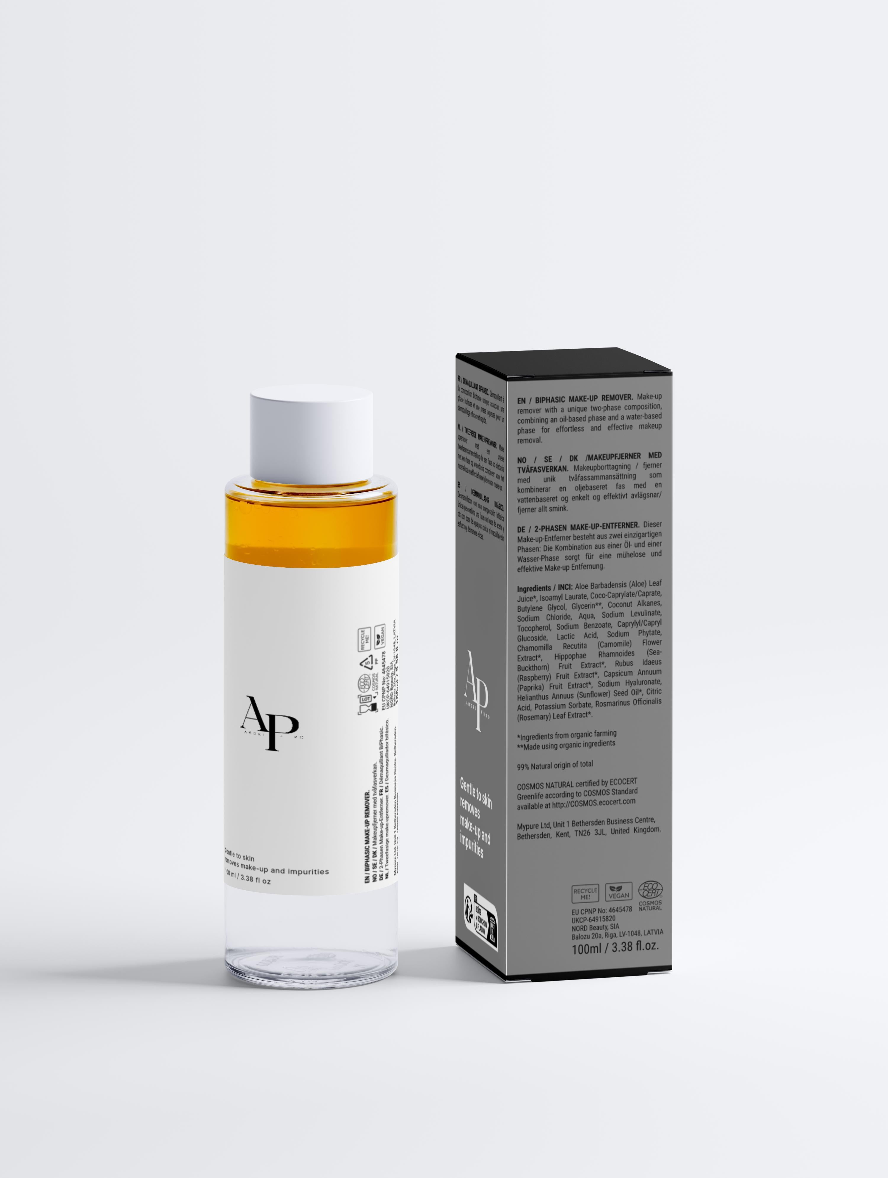 BiPhasic Make-up Remover, Fragrance Free