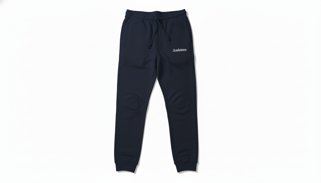 Ambition Midweight Fleece Joggers Light Logo