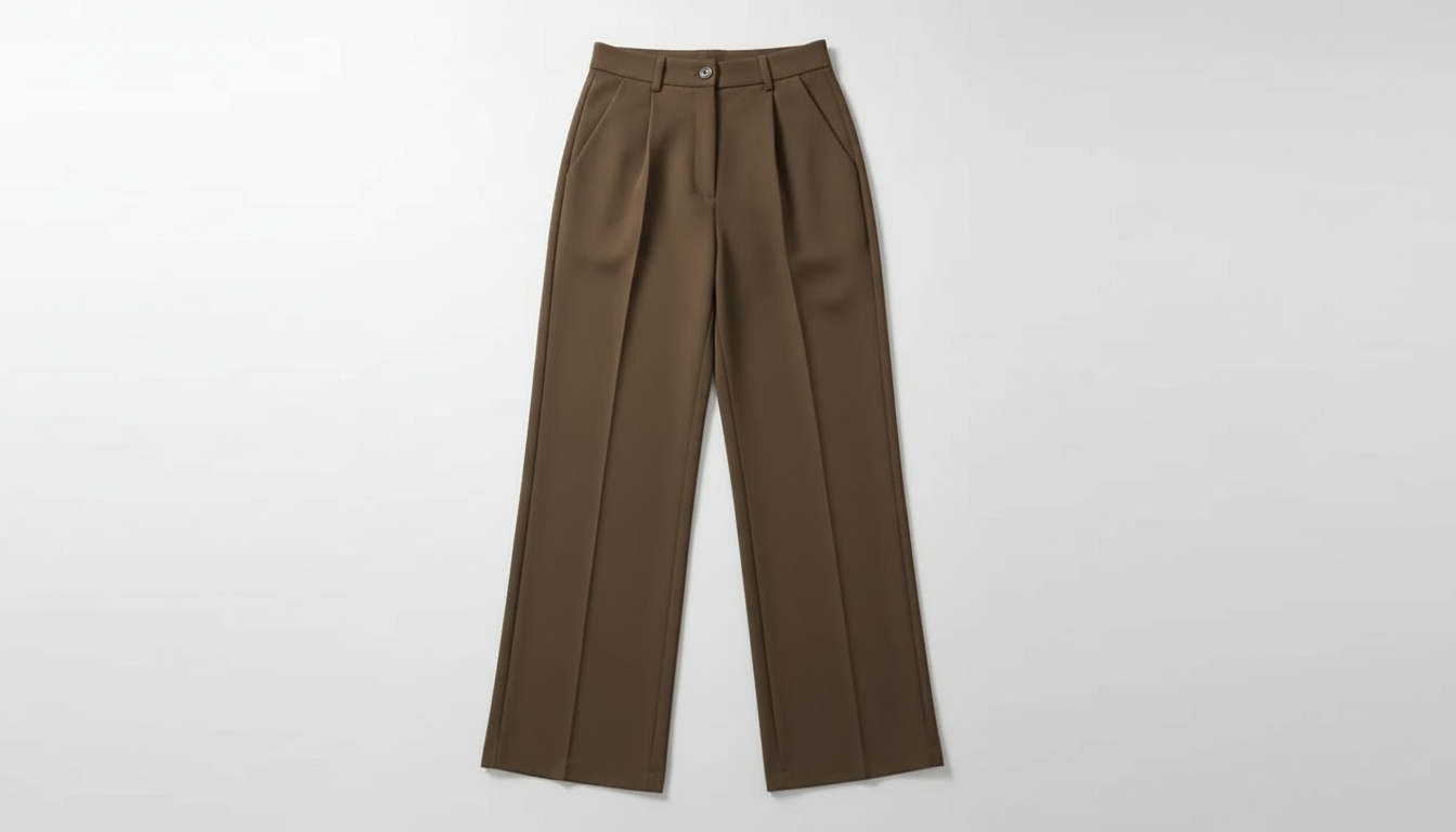 High-Waisted Wide Leg Pants