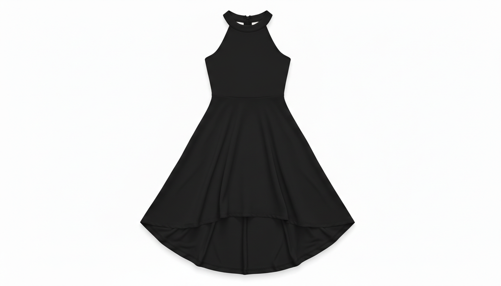 High-Low Hem Sleeveless Dress