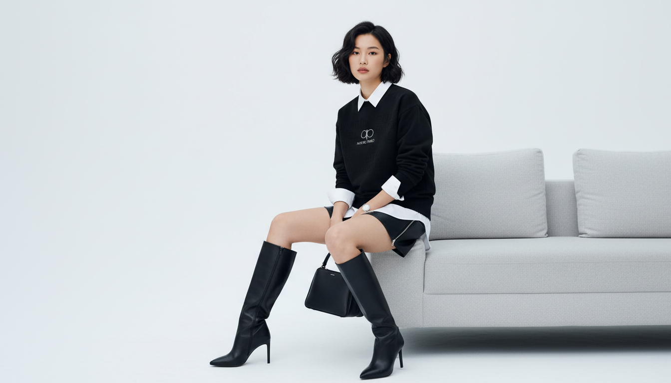 Cotton Embroider Sweatshirt