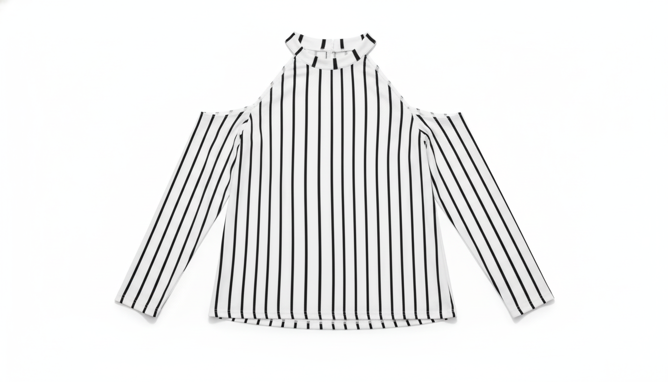 All-Over Print Women's Cold Shoulder Sweatirt