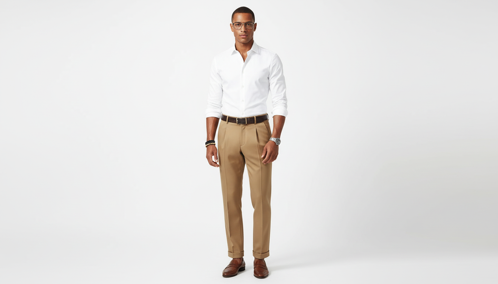 Slim Fit Ankle-Length Pants