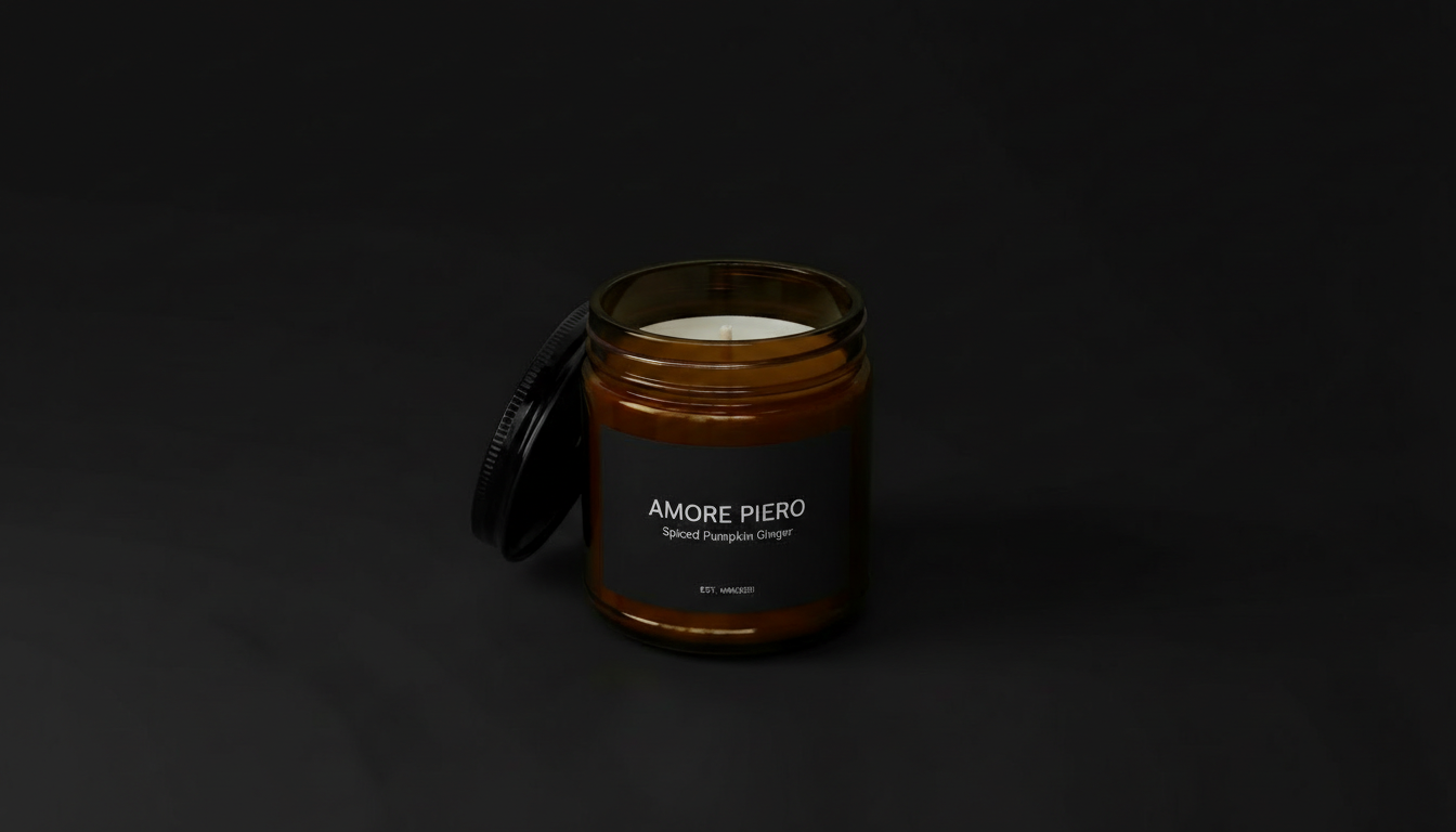 Amore Glow Spiced Pumpkin Ginger Candle