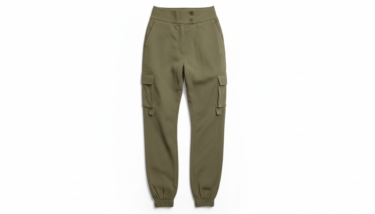 High Waist Cargo Pants