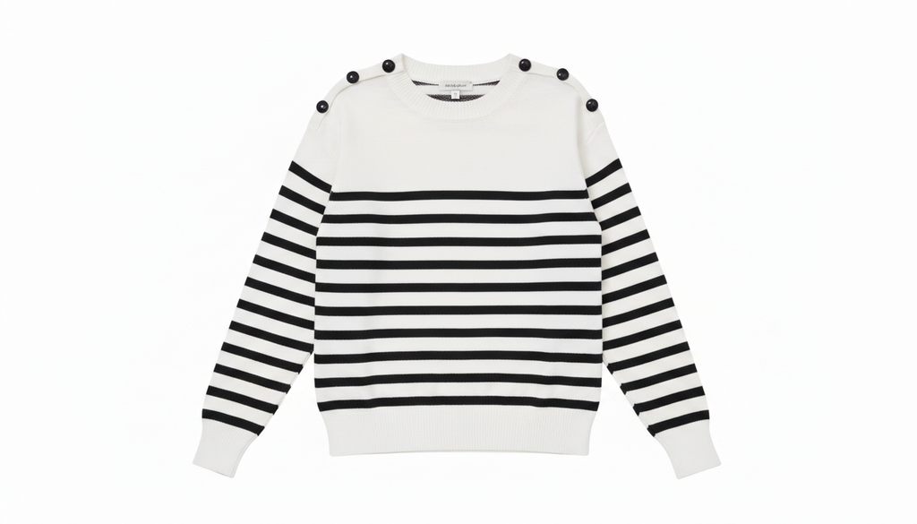 Nautical Striped Knit Top