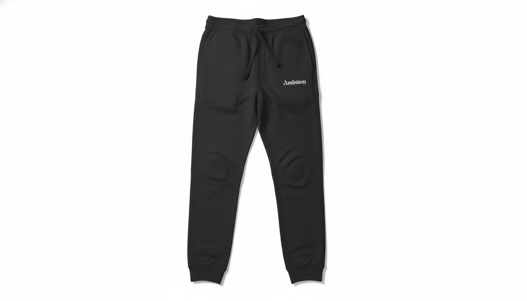 Ambition Midweight Fleece Joggers Light Logo