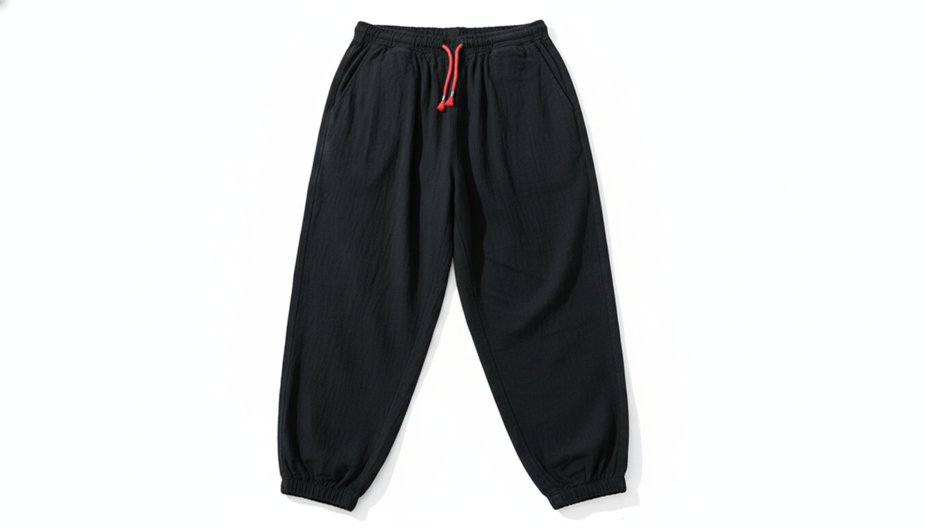 Casual Loose Fit Drawstring Joggers
