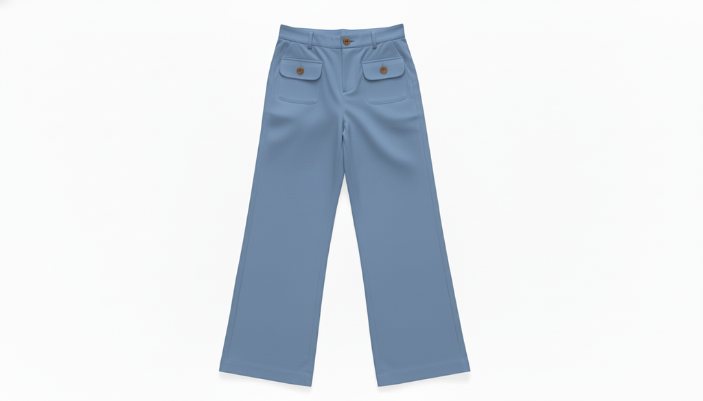 High Waist Wide Leg Pants