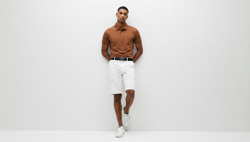 Men's Full Size Collared Neck Short Sleeve Polo Plus Size