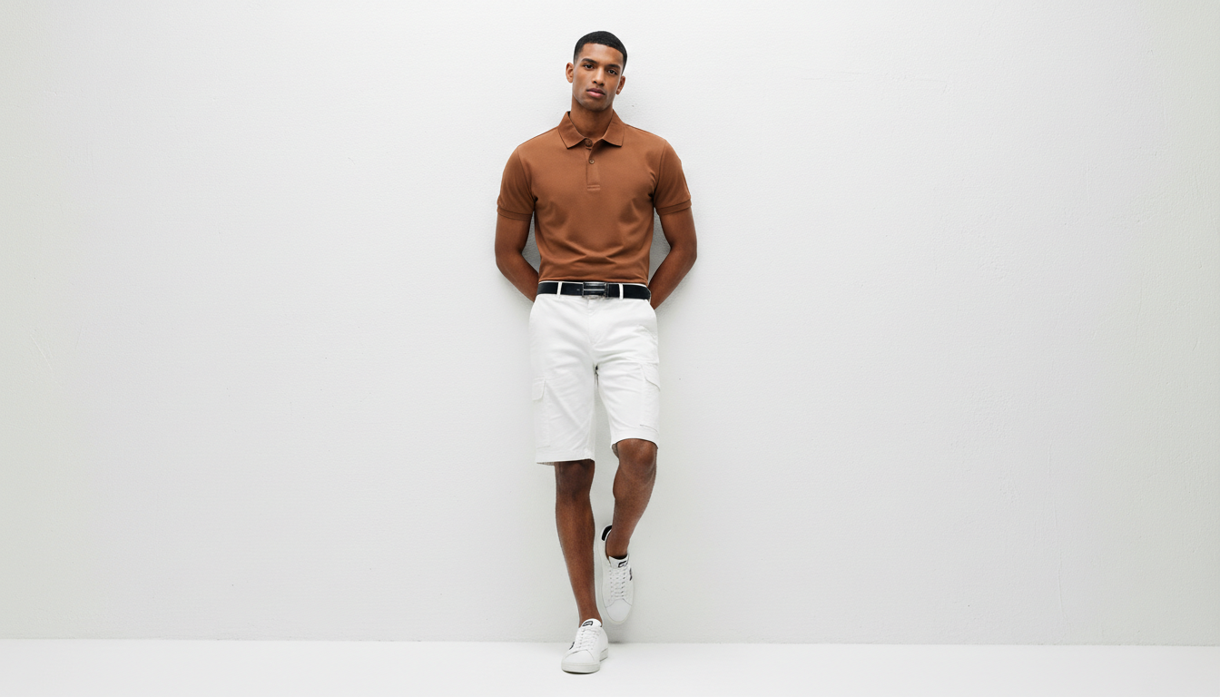 Men's Full Size Collared Neck Short Sleeve Polo Plus Size