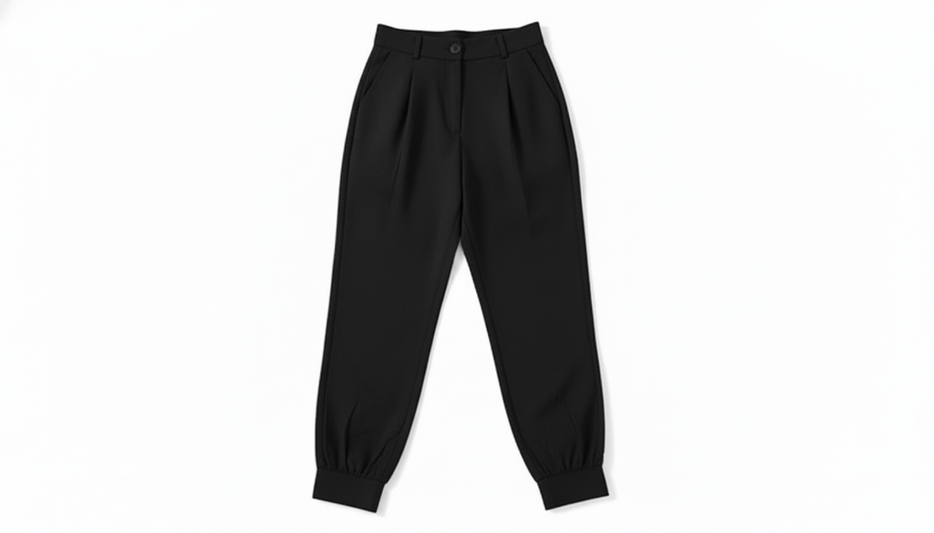 High Waist Cropped Pants