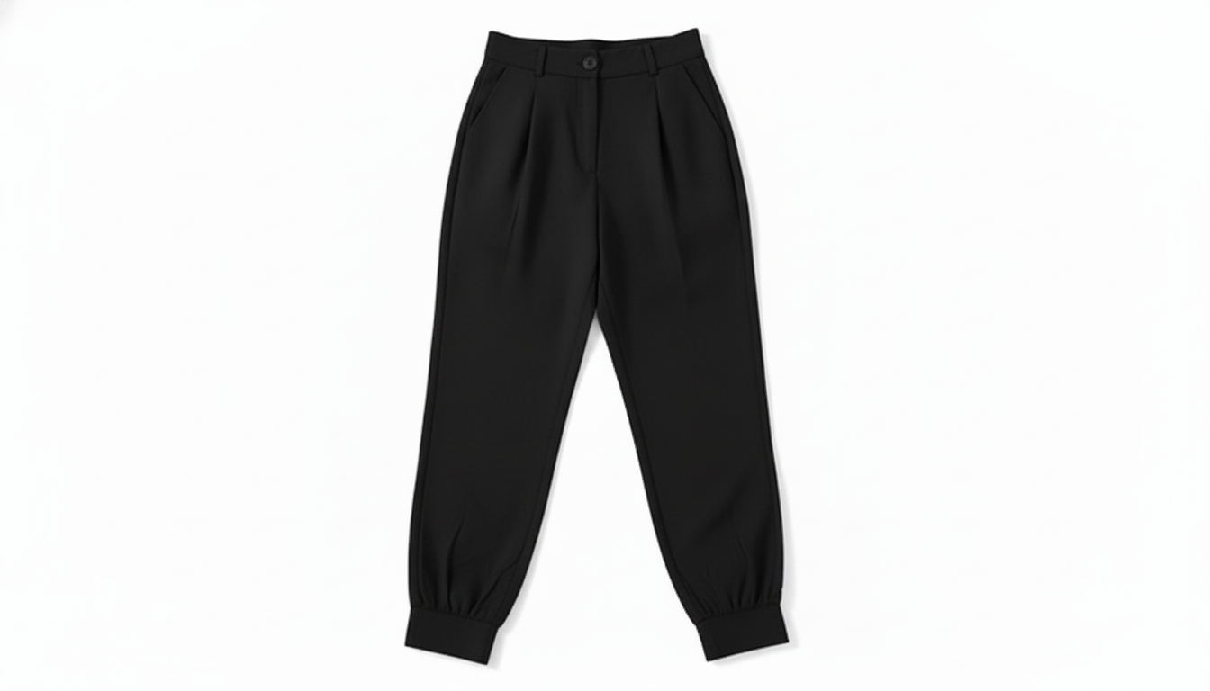 High Waist Cropped Pants