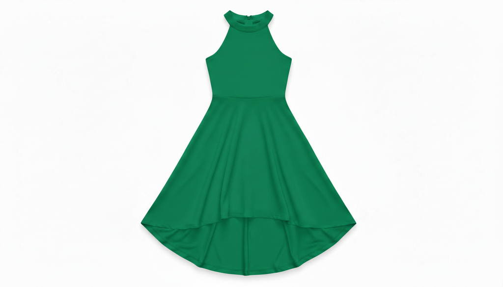 High-Low Hem Sleeveless Dress