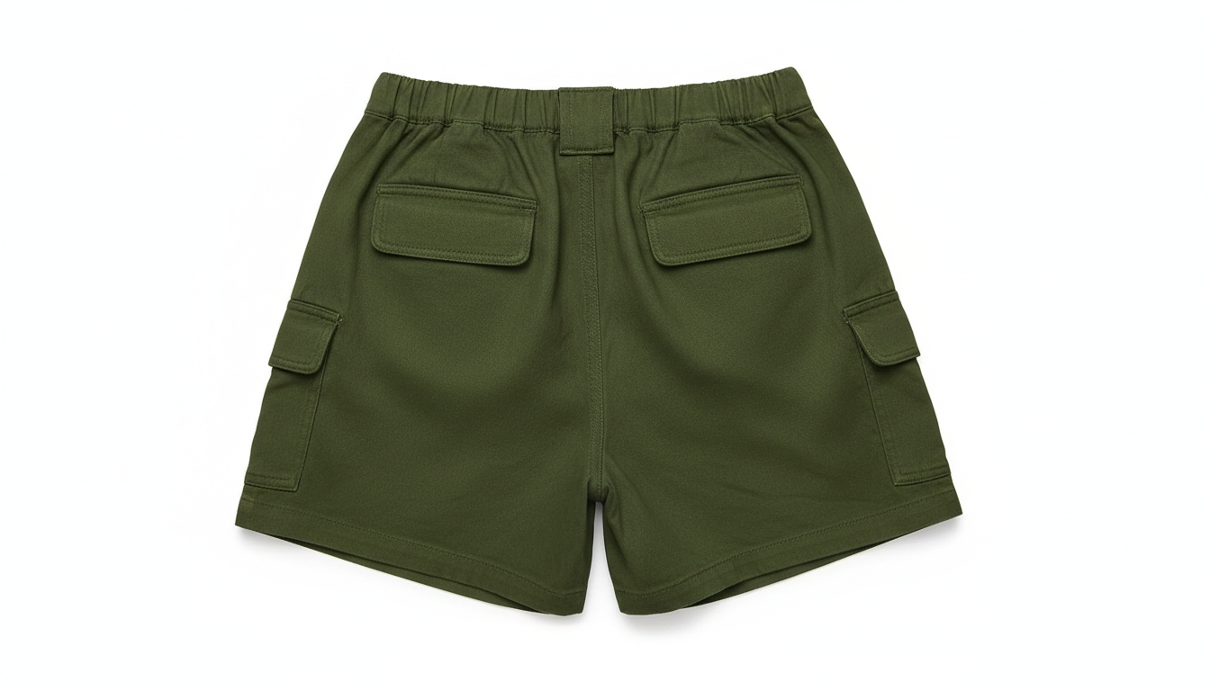 High Waist Pocketed Shorts