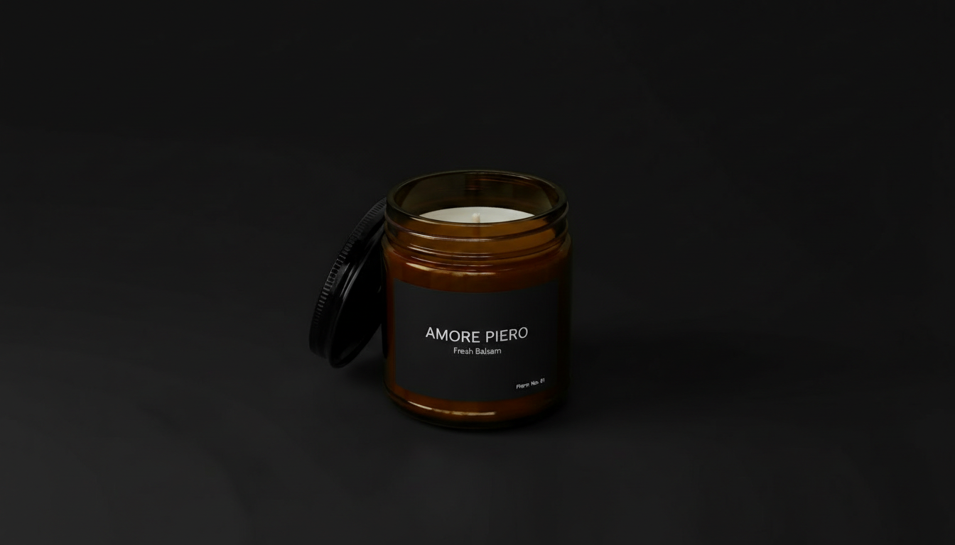 Amore Glow Fresh Balsam Candle