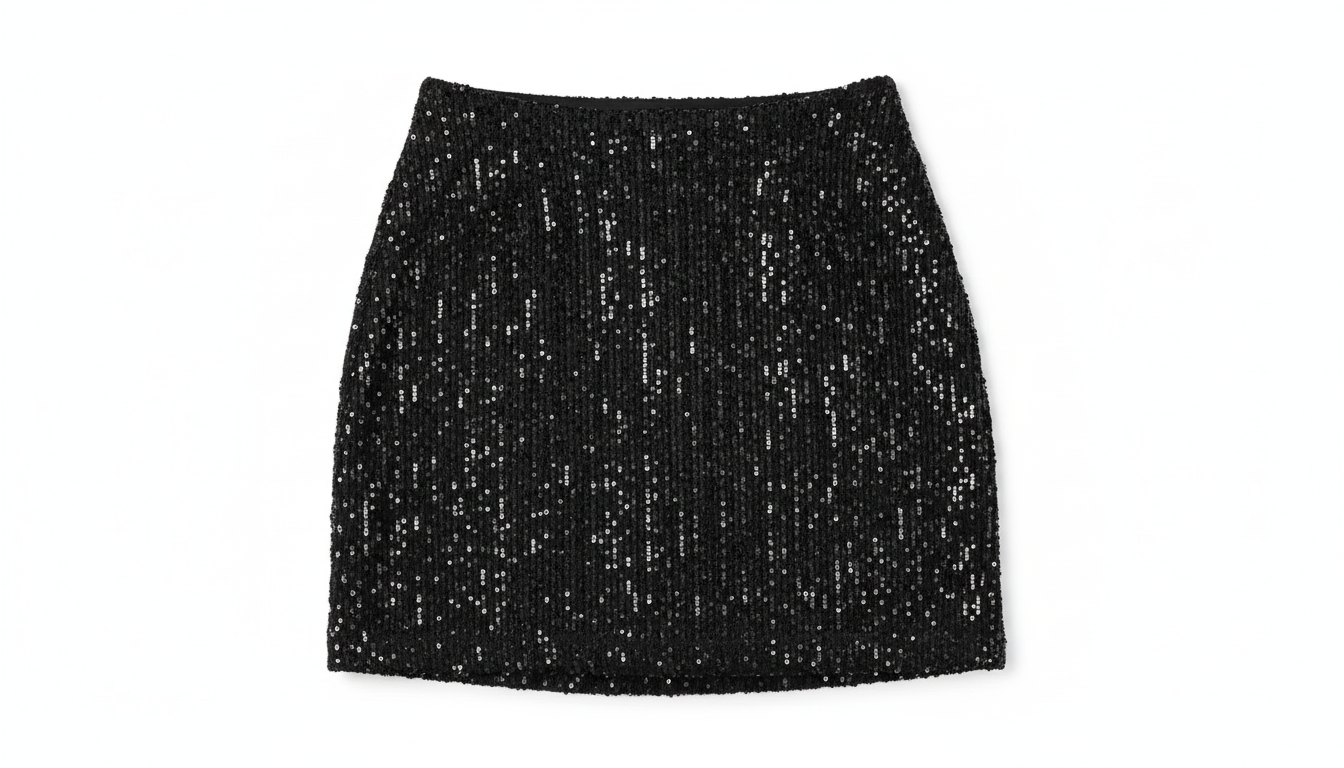 Sequin Mini Skirt