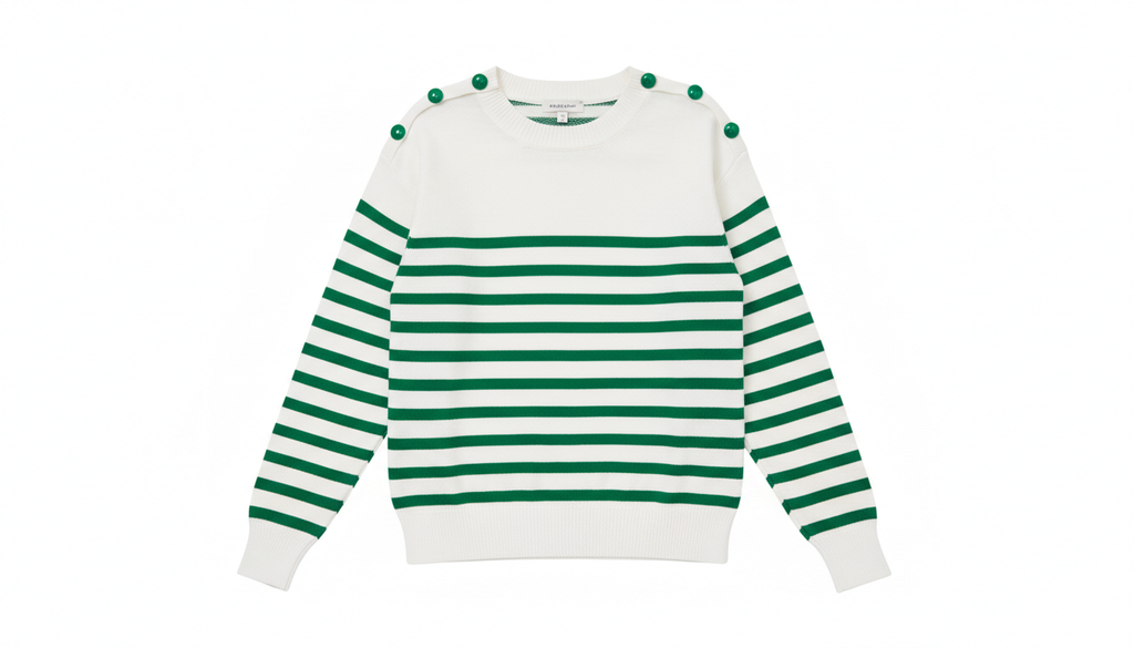 Nautical Striped Knit Top
