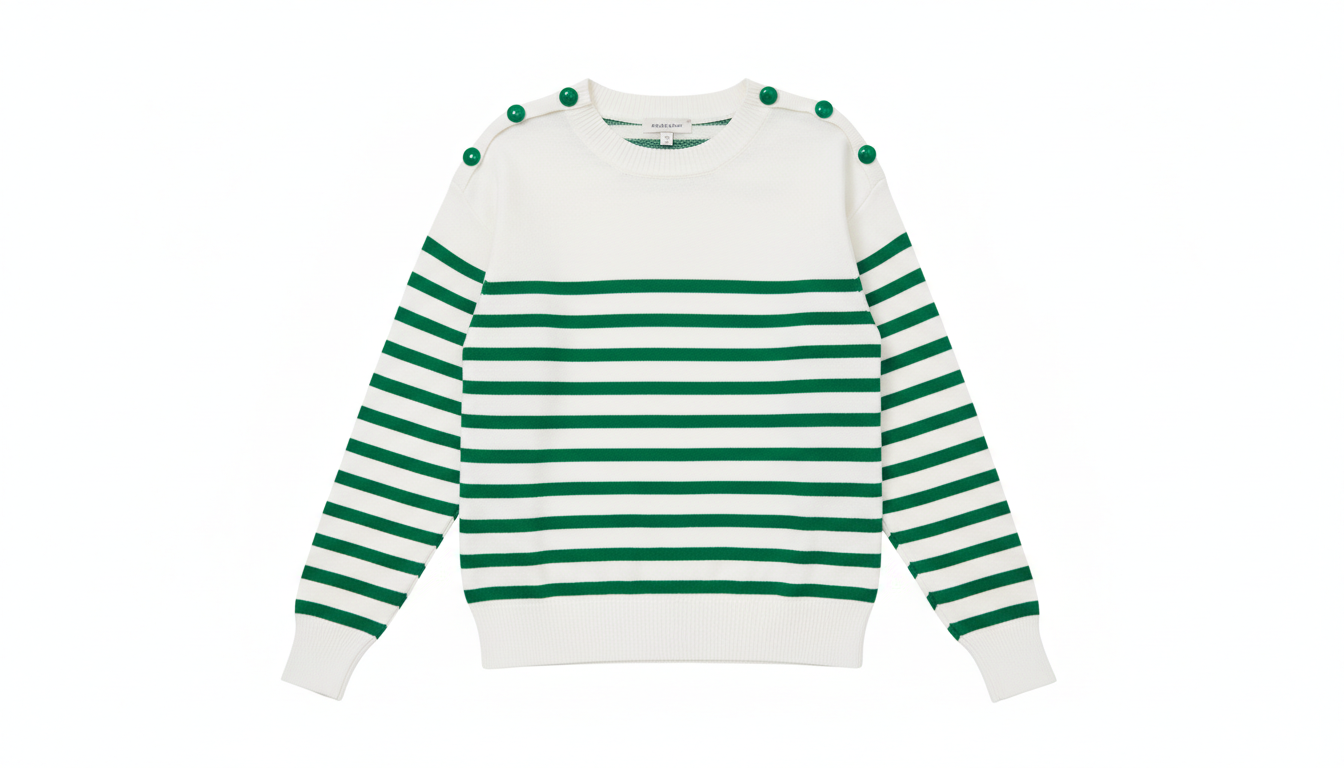 Nautical Striped Knit Top