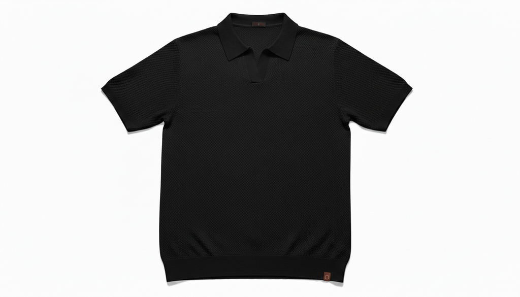 Textured Polo Shirt