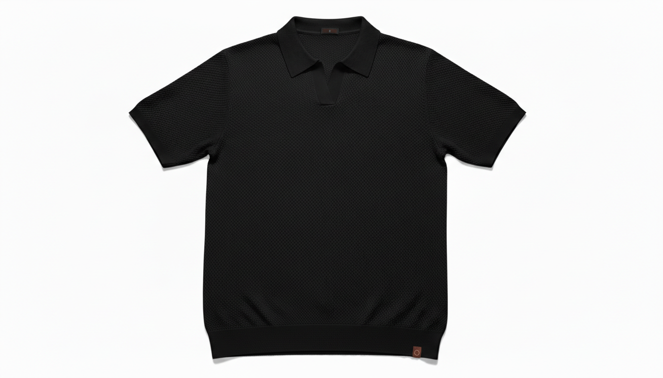 Textured Polo Shirt
