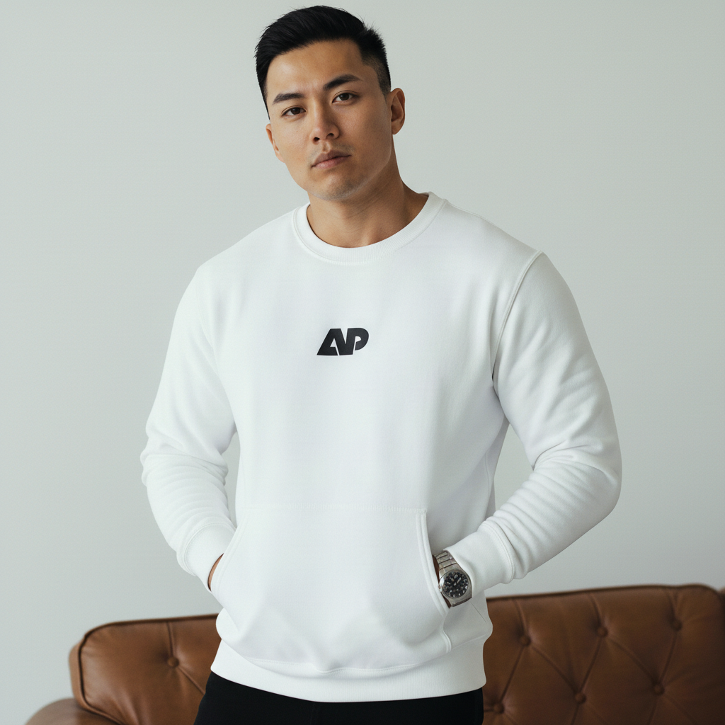 Crewneck Pocket Sweatshirt