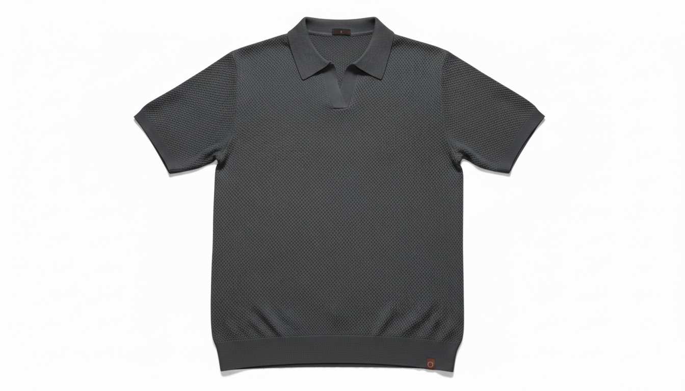 Textured Polo Shirt