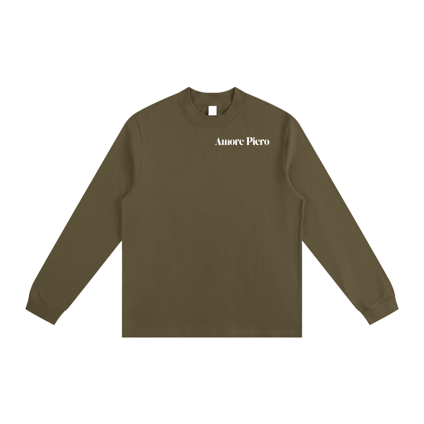 Essential Non-Shrink Mock Neck Sweatshirt