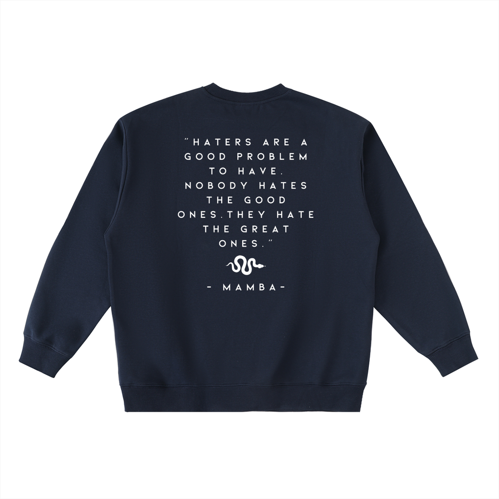Ambition Oversized Crewneck Taped Sweatshirt 24