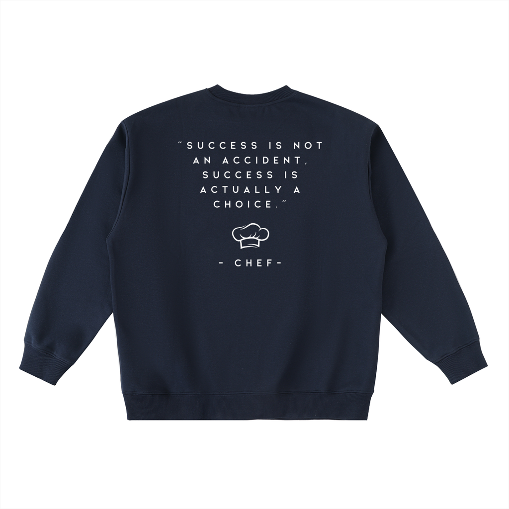 Ambition Oversized Crewneck Taped Sweatshirt Light Logo 30