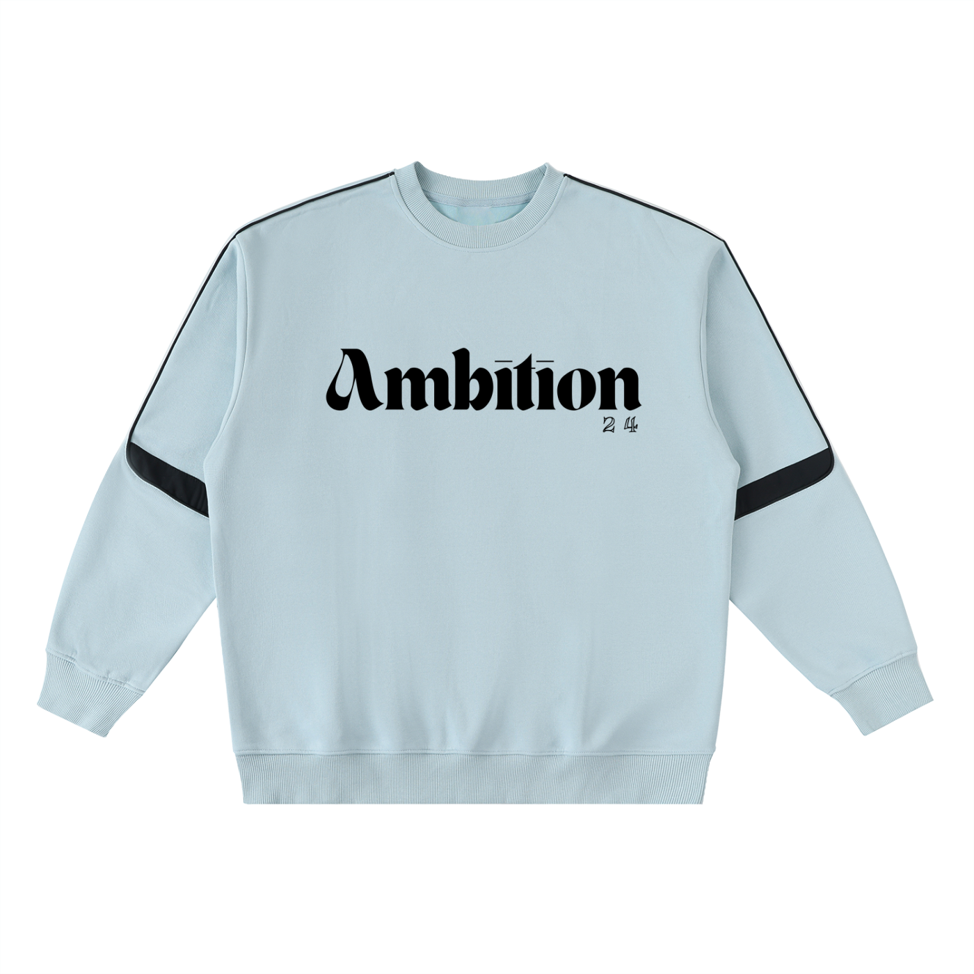 Ambition Oversized Crewneck Taped Sweatshirt 24
