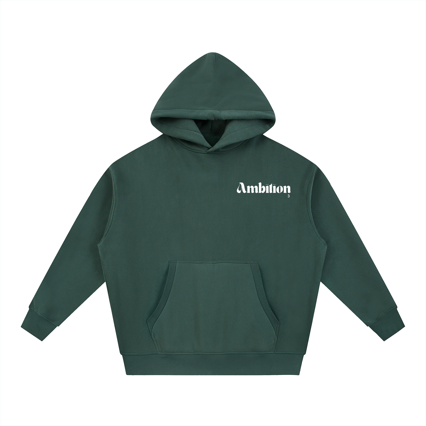 Oversized Cropped Hoodie