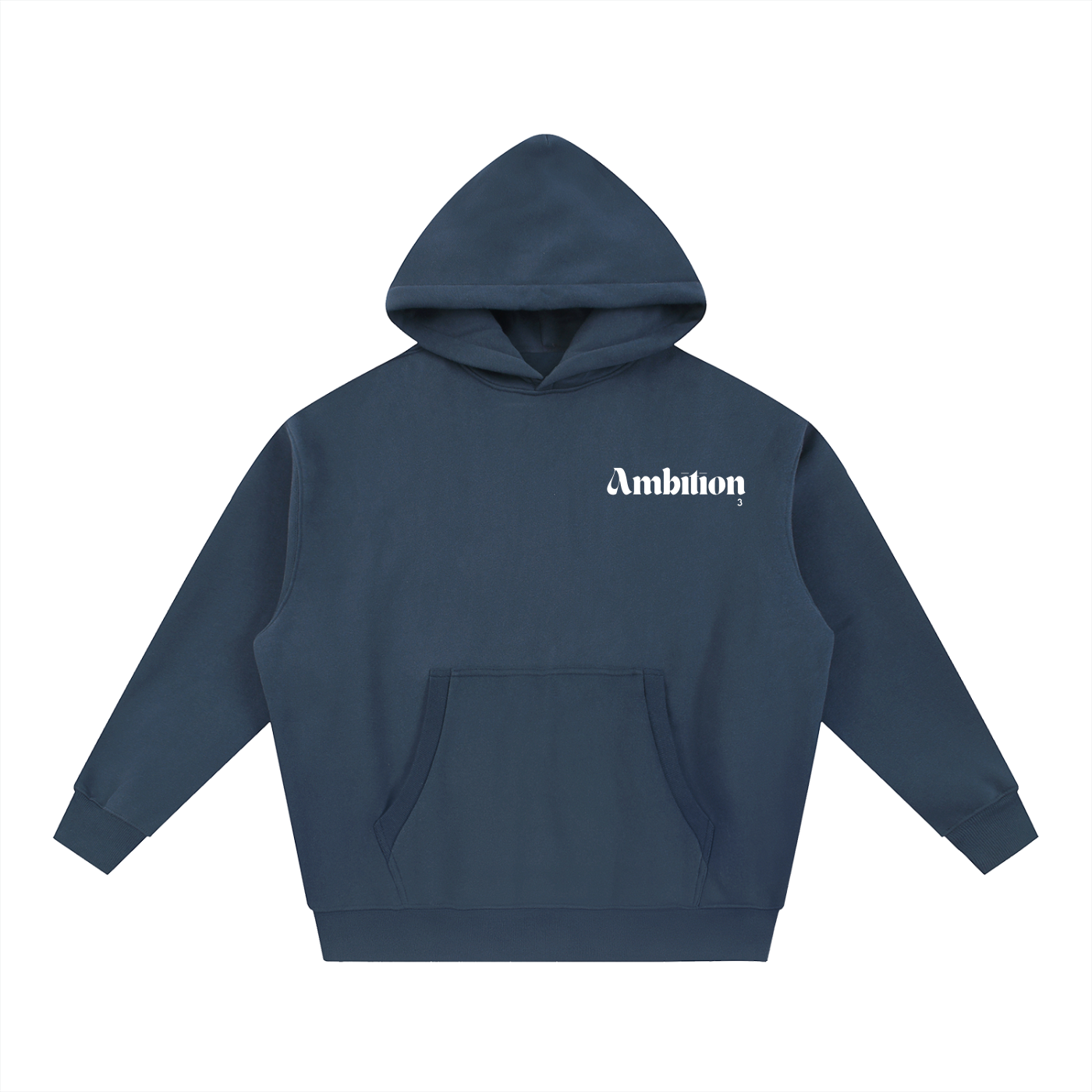 Oversized Cropped Hoodie