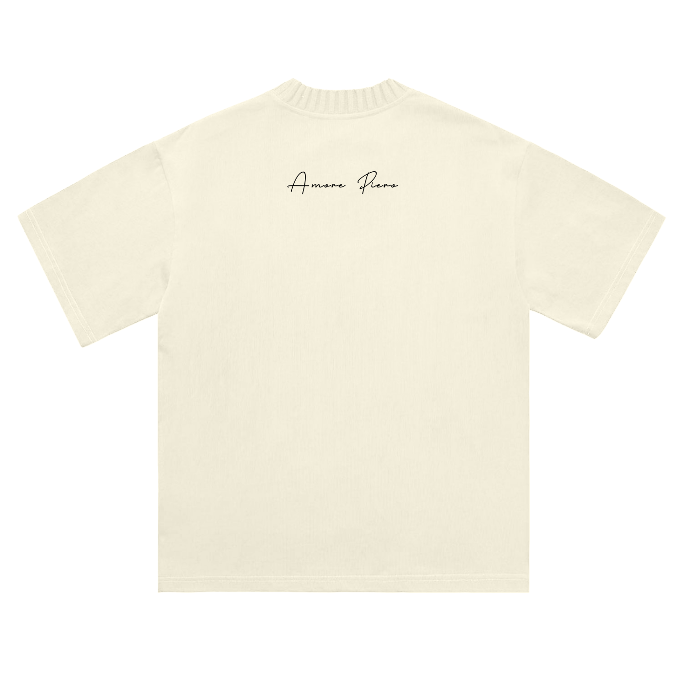 Heavyweight Knitted Round Neck T-Shirt