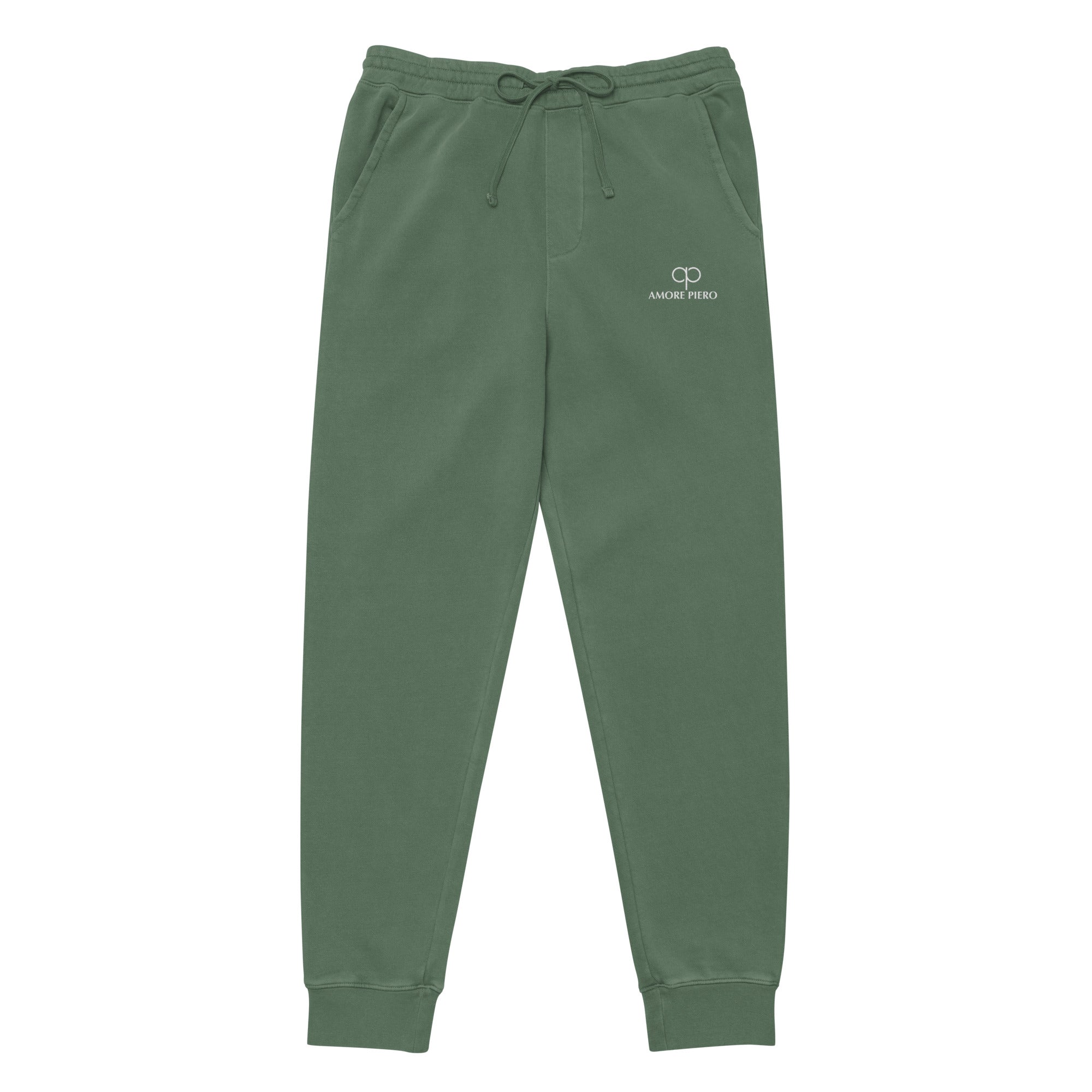 Amore Piero men pigment-dyed sweatpants