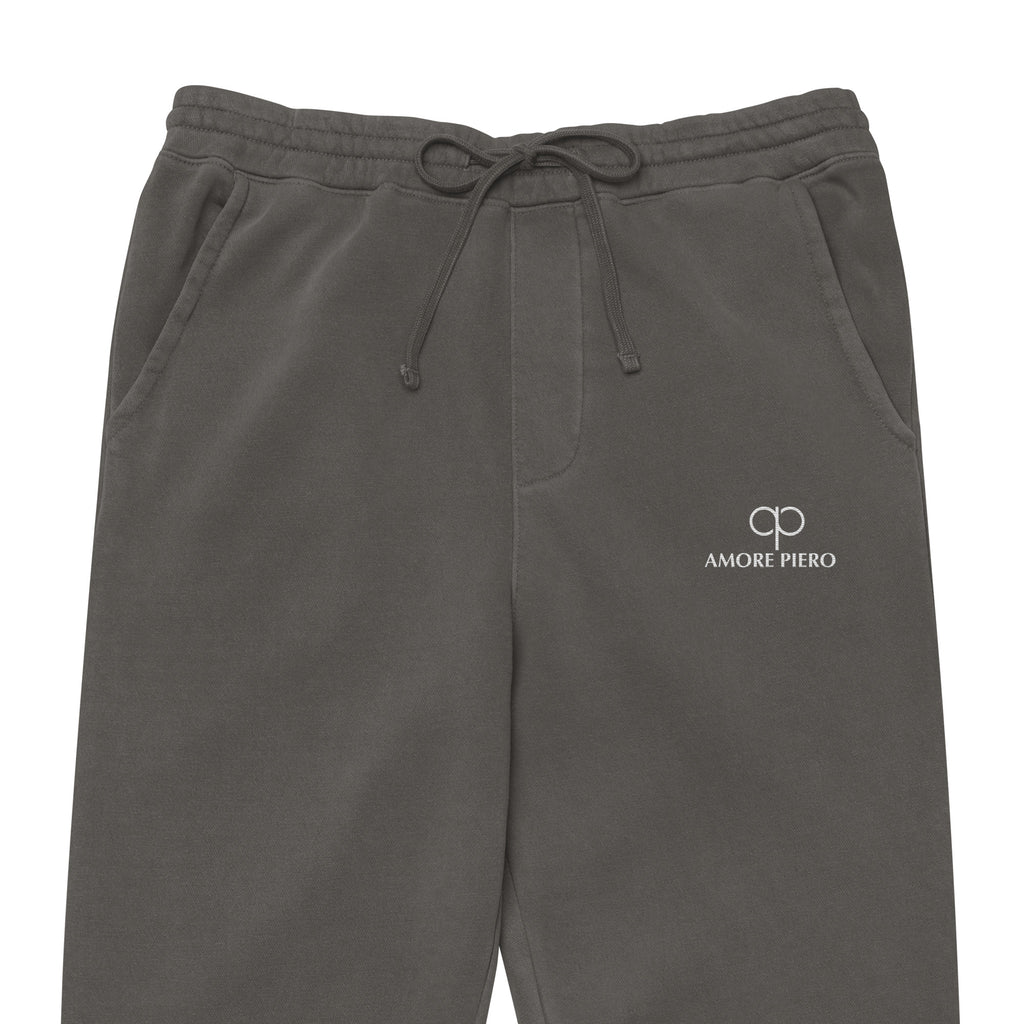 Amore Piero men pigment-dyed sweatpants