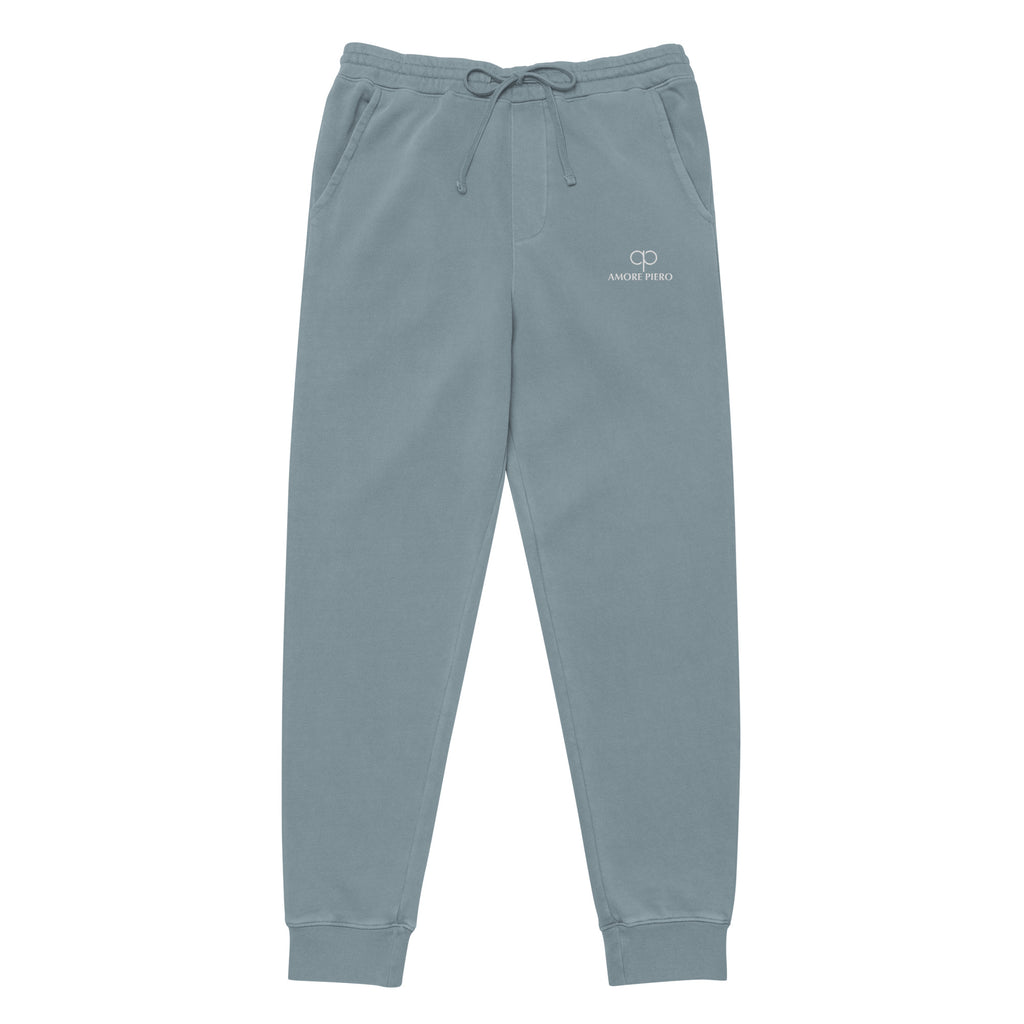 Amore Piero men pigment-dyed sweatpants
